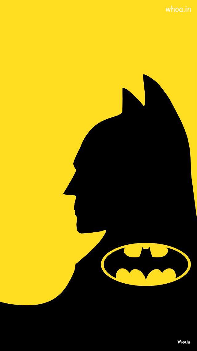 Batman Phone Wallpapers - Batman Yellow Black Wallpapers