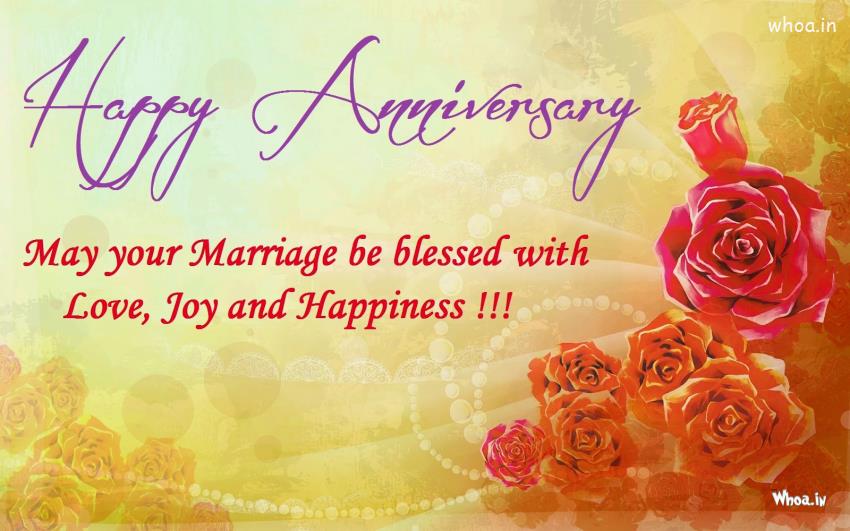 Beautiful Image With The Lovely Hearts For Happy Anniversary