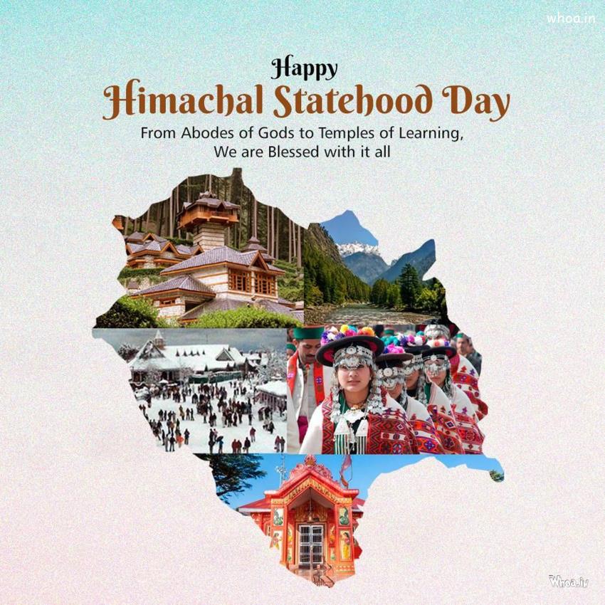 Happy Himachal Statehood Day Ulltra HD 1080P Images, Photo