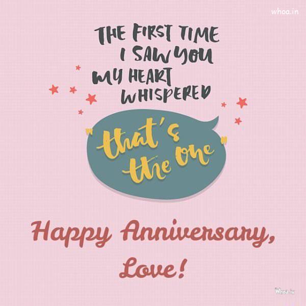 Image Of The Spacial Happy Anniversary Wish To Your Love