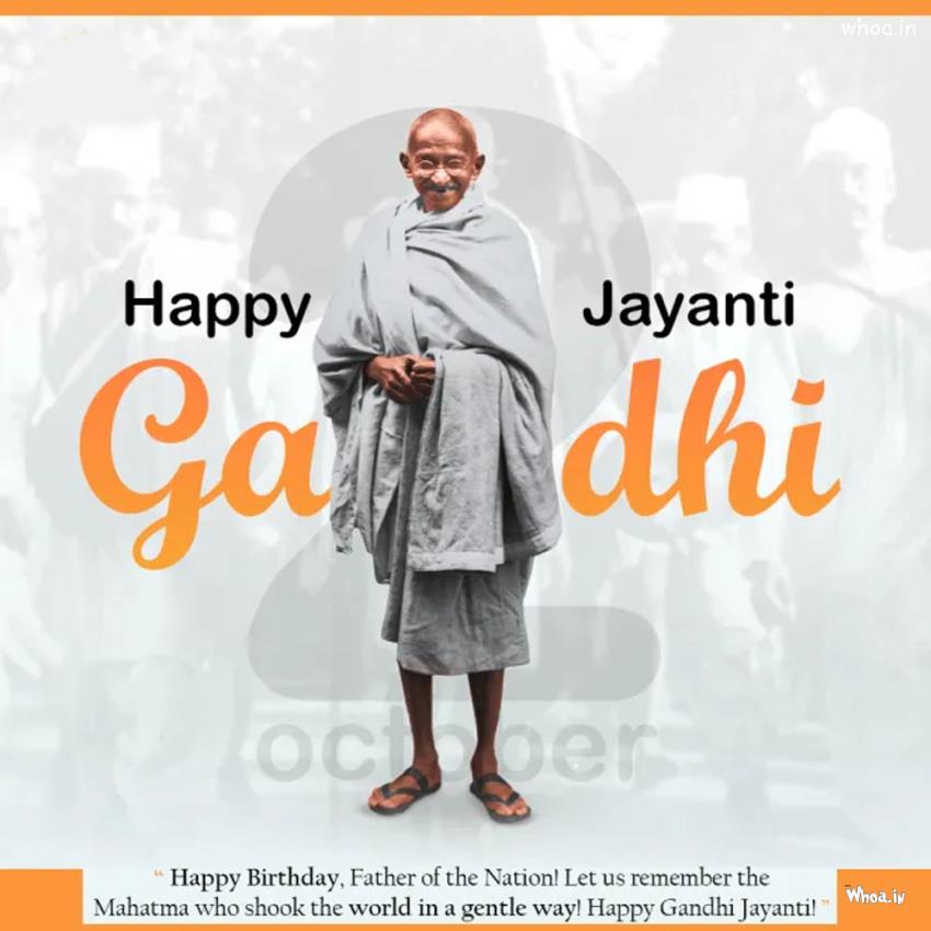 Latest Mahatma Gandhi''s Birthday Premium High Res Photo