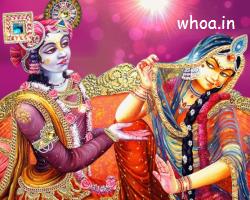 Loves Of Radhe Krishna Animated GIF Wallpaper Free Download