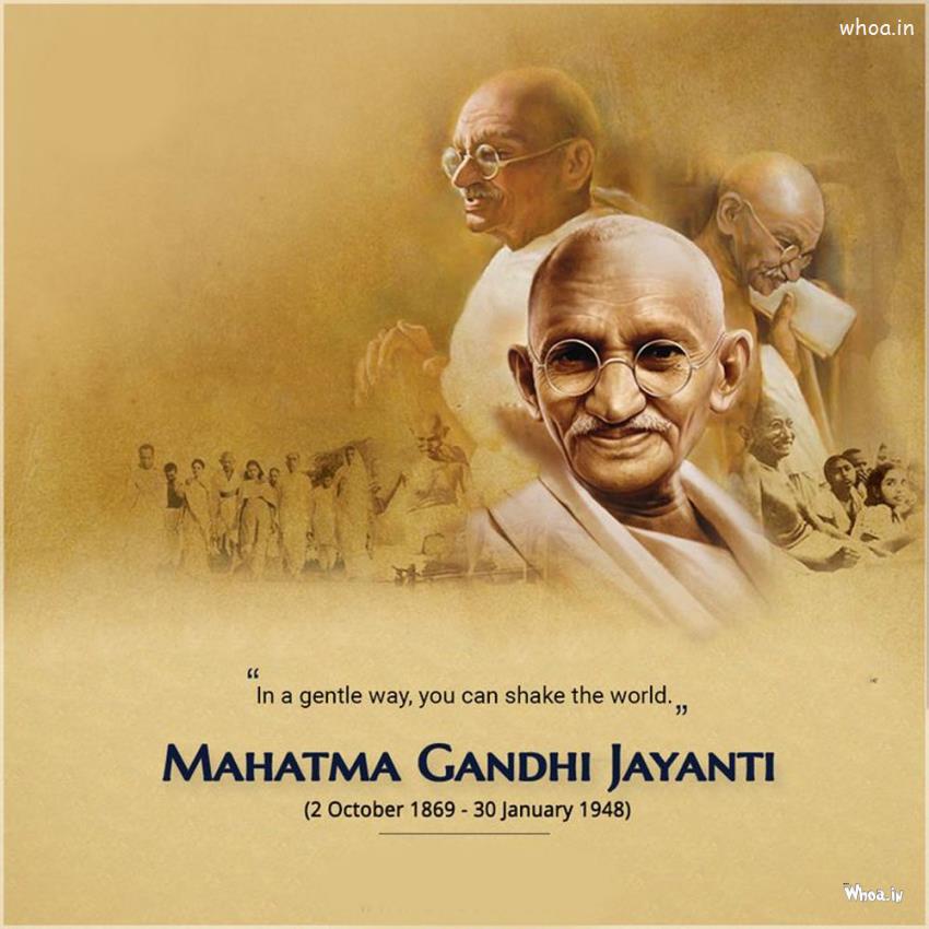 Mahatma Gandhi Birthday- Gandhi Jayanti Images, Pictures