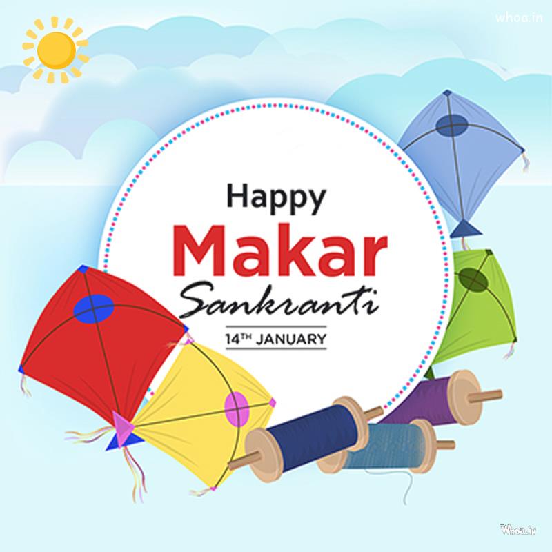 Makar Sankranti Wallpapers & Wishes , Kite Festival Imgs