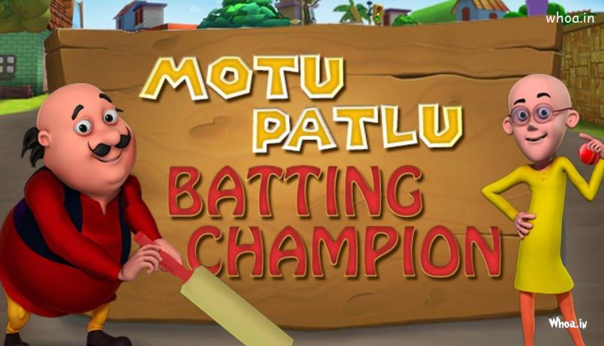 Motu Patlu Cricket Game -Motu Patlu Speed Racing Photo,Image