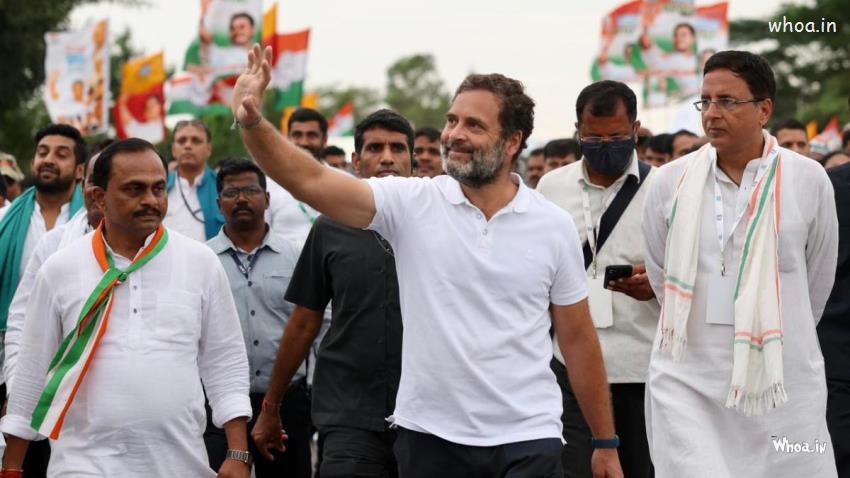 President Of The Indian National Congress Rahul Gandhi