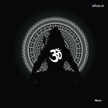 Shiva With Om Images ,Wallpaper Images,Background Black Images