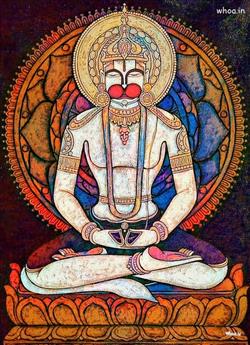 Pavanputra Hanuman Art graphics image With spiritu