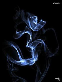 smokey om blue color images