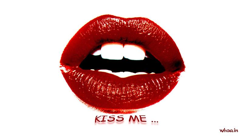 Red Lips Kiss 3D, Hd And Red Lips Wallpaper
