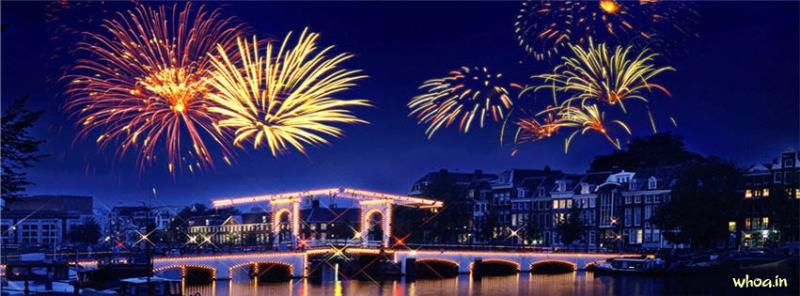 Amsterdam Fireworks Facebook Cover