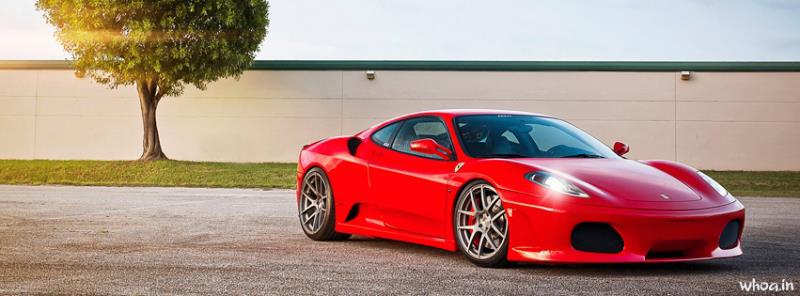 Ferrari F430 ADV1 Facebook Cover