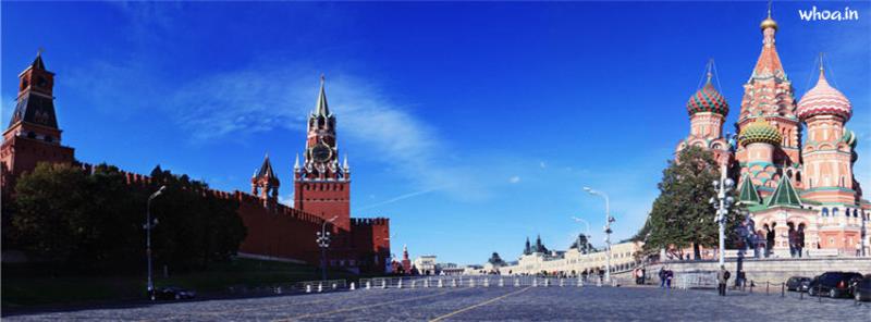 Moscow City Red Square Facebook Cover