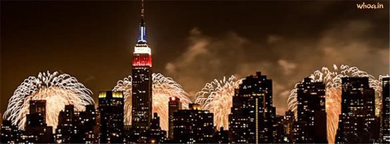 New York City New Year Facebook Cover