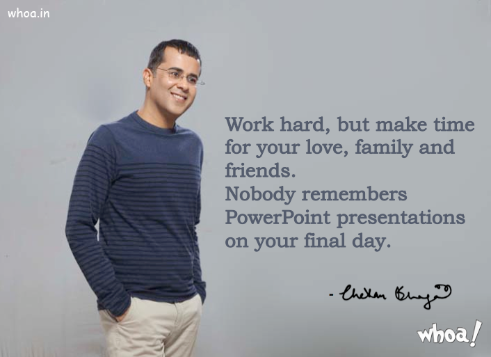 Chetan Bhagat Quotes With His Photo