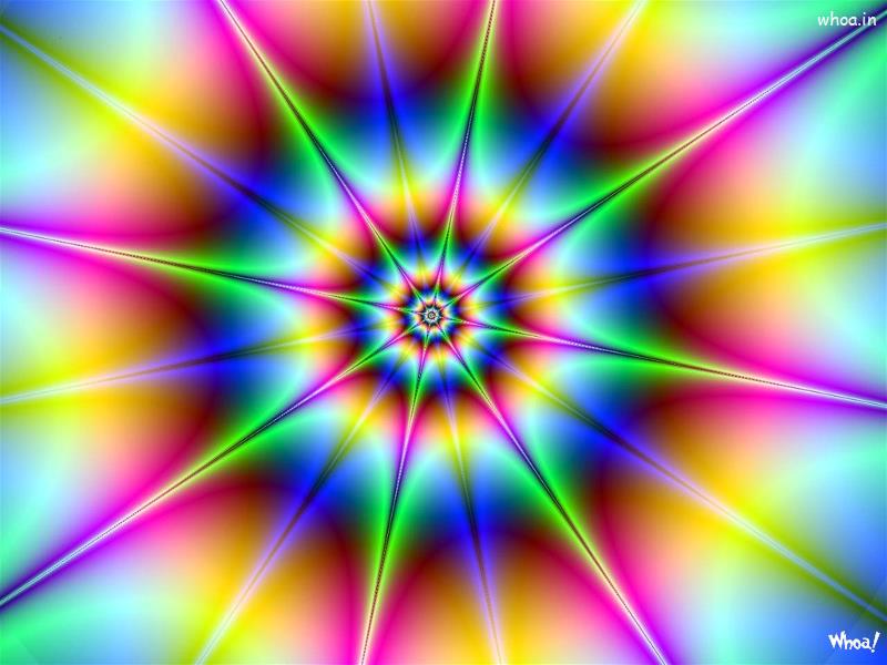 Colorful Optical Illusions Hd Wallpaper For Free