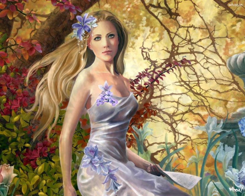 Fantasy Mythical Girls HD Wallpaper #23