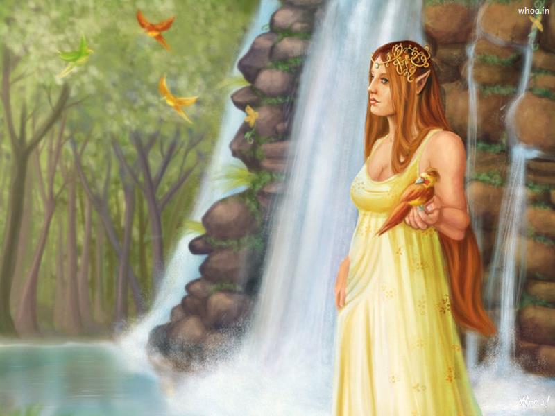 Fantasy Mythical Girls HD Wallpaper #57