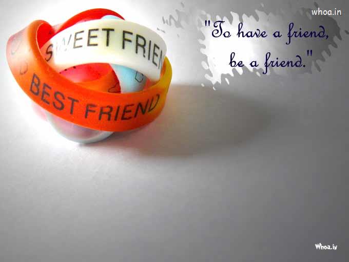 Colorful Friendship Day Belts And Friendship Quote Wallpaper