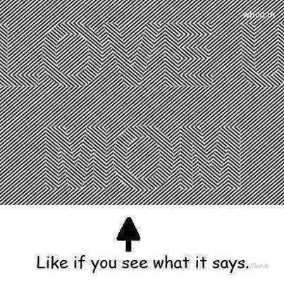 Optical Illusion Love You Mom Quote And Like If You See What Is Says