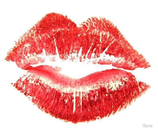 Red Lips Hd Wallpaper