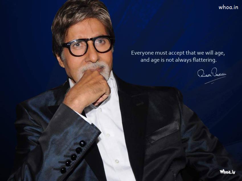 Amitabh Bachchan Quotes Releted To Age