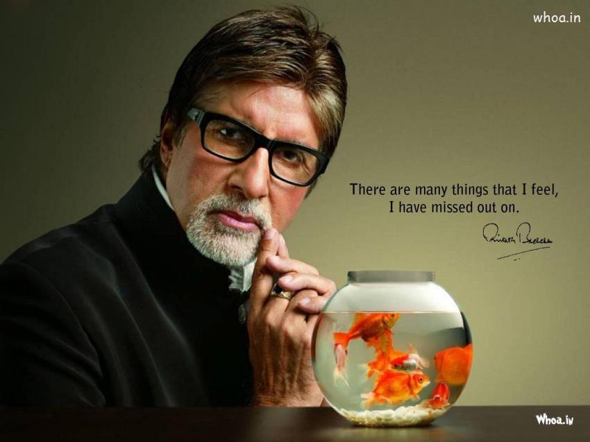 Amitabh Bachchan Quotes Wallpaper