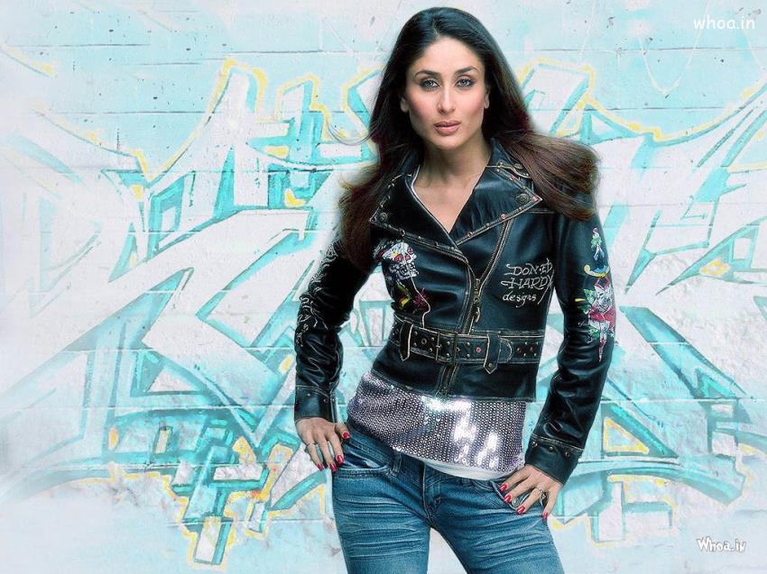 Kareena Kapoor In Black Jacket Photoshoot