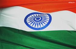 indian simple flag Wallpaper