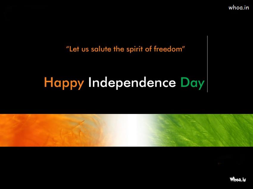 Happy Independence Day Black Hd Wallpaper