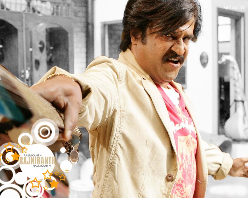 Rajinikanth Stylish Photo Wallpaper
