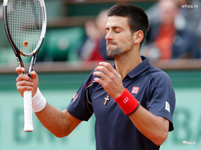 Novak Djokovic Sad Expression