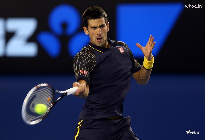 Novak Djokovic Slow Motion Forehand