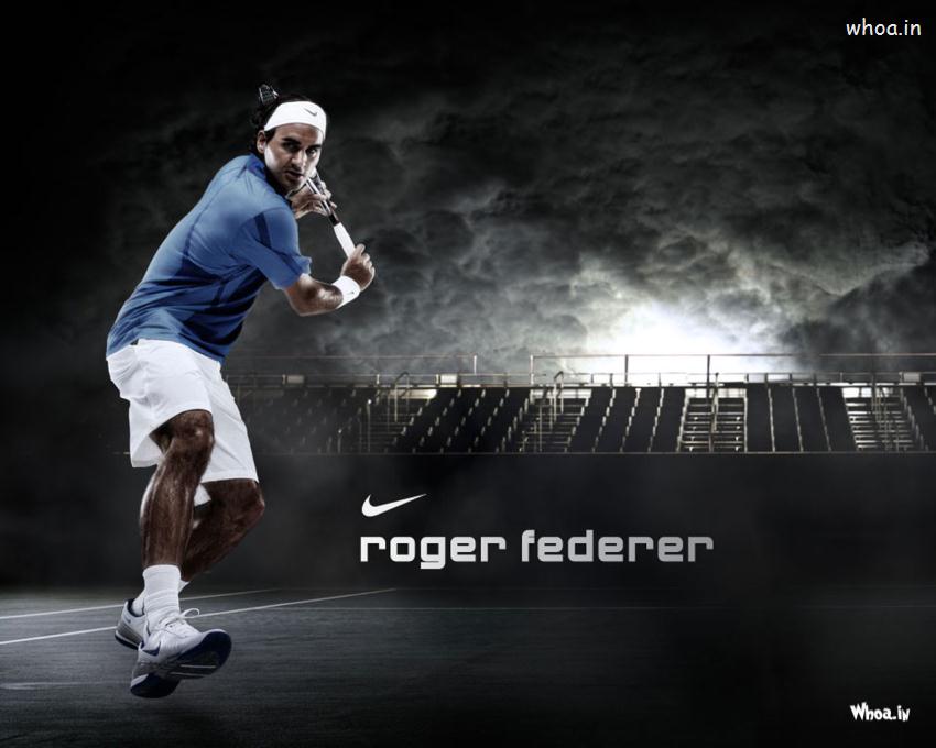 Roger Federer Dark Hd Wallpaper