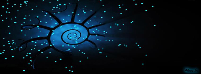 Blue And Dark Abstract Fb Cover