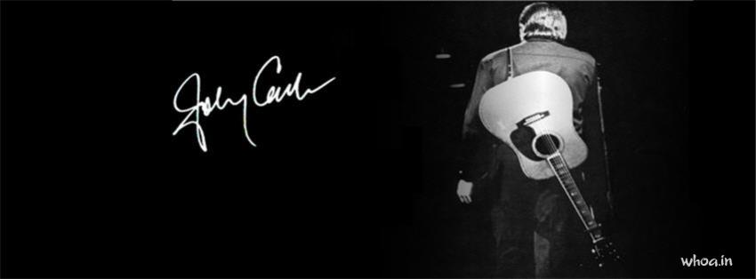 Johnny Cash Black And White Fb Cover