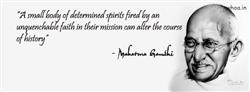 Mahatmagandhi Leadership Quote Fb Cover