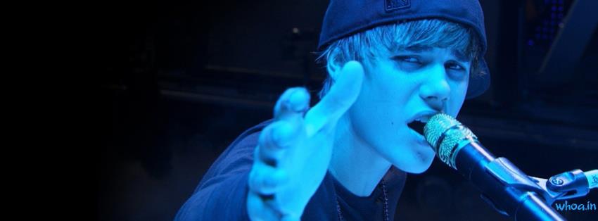 Singer Justin Bieber Fb Cover