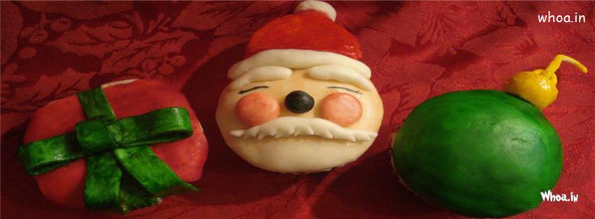 Christmas Cupcakes Facebook Cover