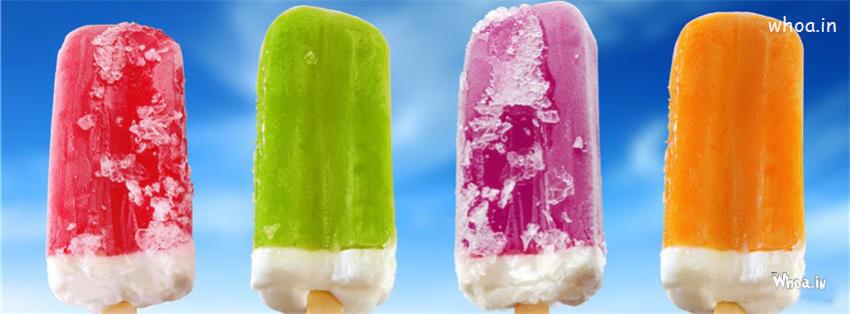 Colorful Ice Candy Hd Facebook Cover