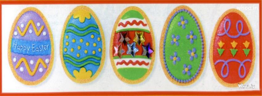 Easter Egg Colorful Art Fb Cover