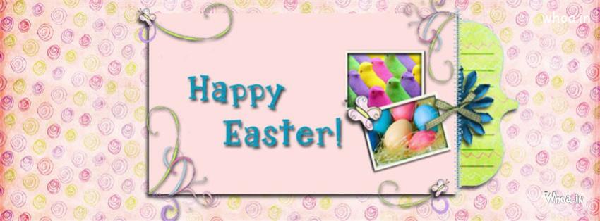 Happy Easter Greetings Card Fb Cover