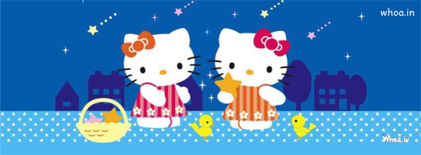 Hello Kitty Comic Facebook Timeline Cover#8