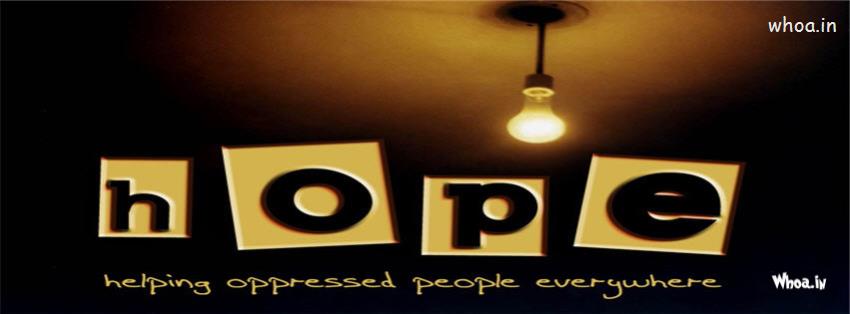 Helping Oppressed People Everywhere Quotes Fb Cover