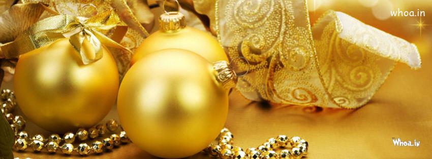 Merry Christmas Yellow Fb Cover