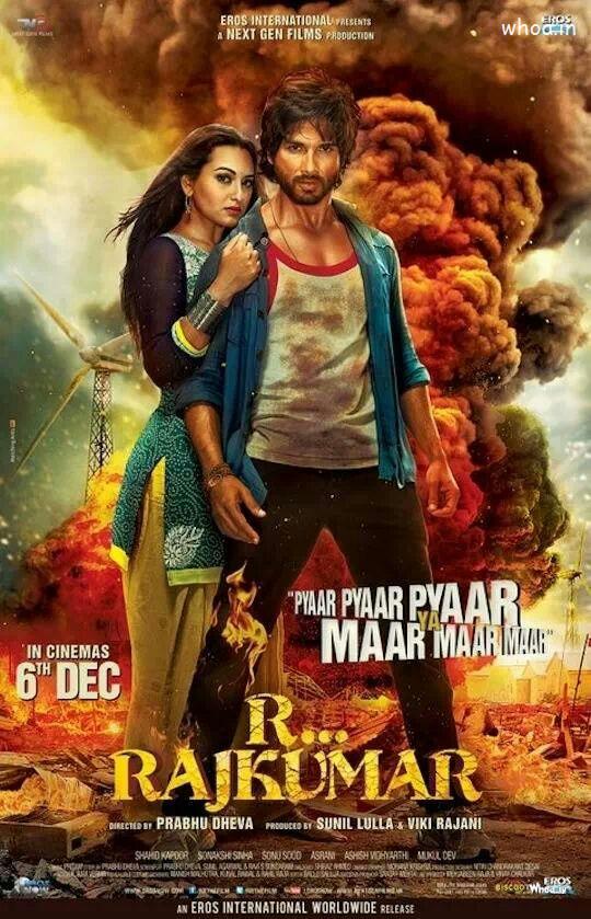 Shahid Kapoor And Sonakshi Sinha In Rembo Rajkumar Movie Poster