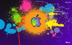 Apple Colorful Desktop Wallpaper