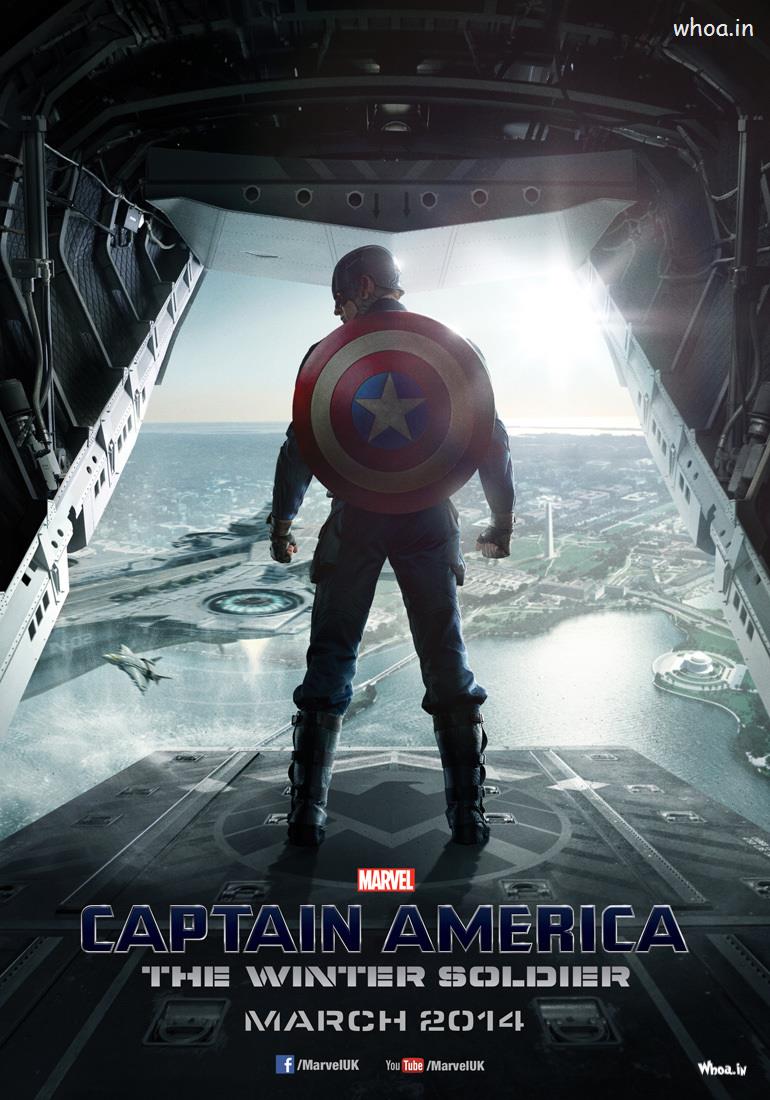 Hollywood Movie Captain America The Winter Soldier 2014 Movie Poster