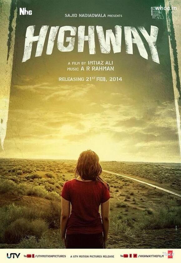 Bollywood Movie Highway Movie Poster 2014#1