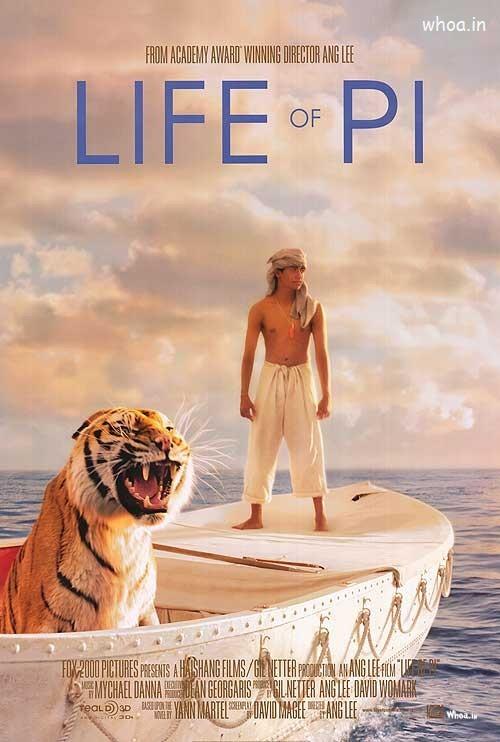 Hollywood Movie Life Of Pi Movie Poster